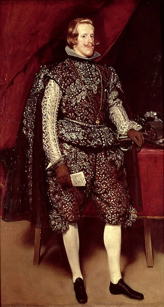 Philip IV (1605-65) of Spain in Brown and Silver, c. 1631-2 (oil on canvas)