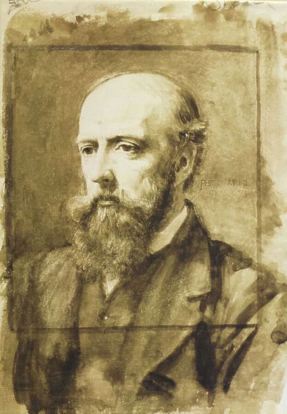 Philip Webb, 1873 (w / c on paper)