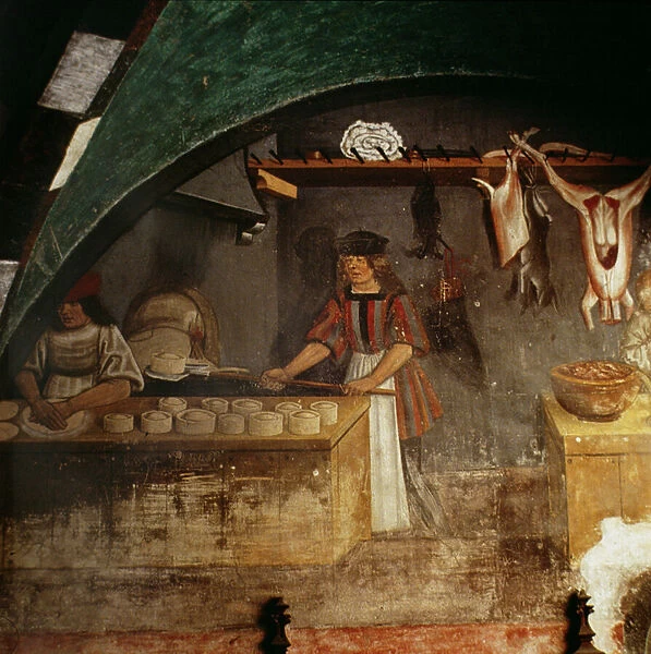 The Pie Maker (fresco)