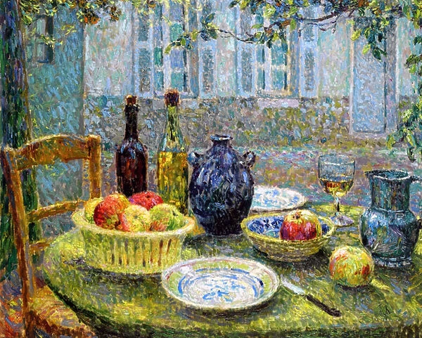 Pierres Table, 1920 (oil on canvas)