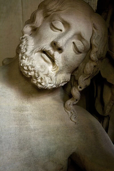Pieta, detail (stone)