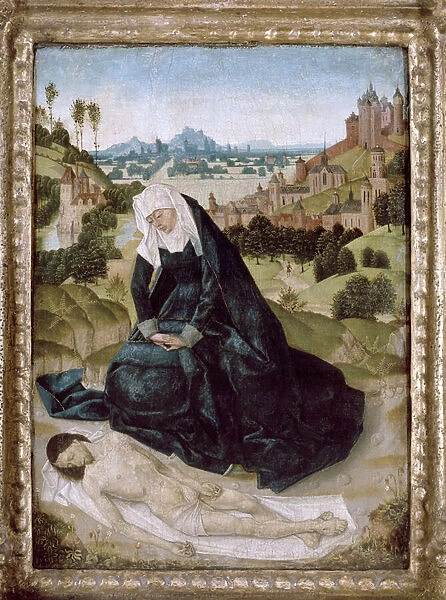 Pieta (tempera on panel)