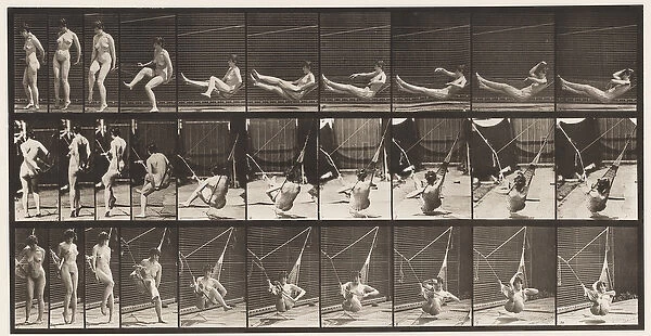 Plate 261. Getting into Hammock, 1872-1885 (collotype on paper)