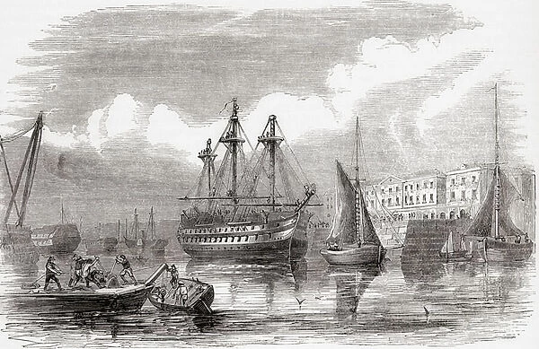 Plymouth, England (engraving)