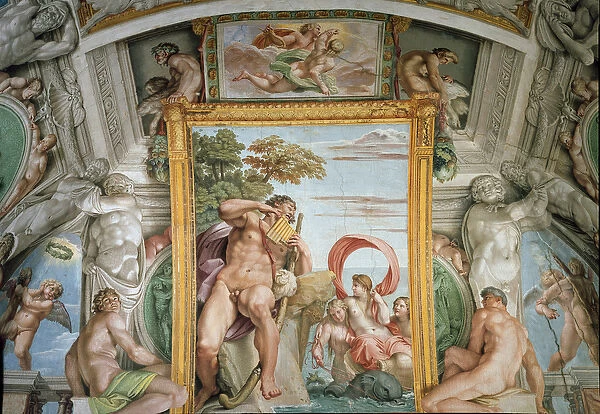 Polyphemus and Galatea (Fresco, 1597-1600 )