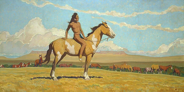The Pony Boy, 1920 (oil on canvas)