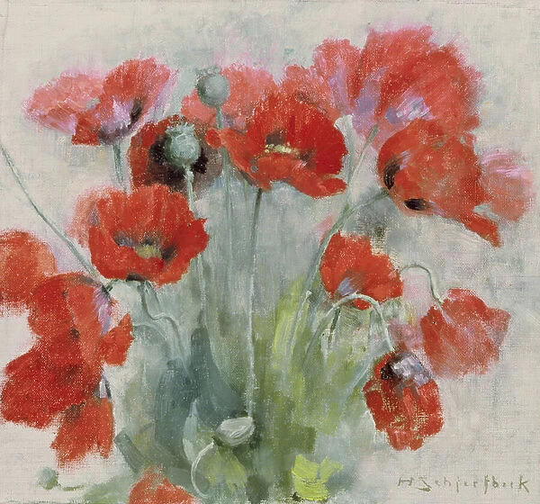 Poppies, 1893 (oil on canvas)