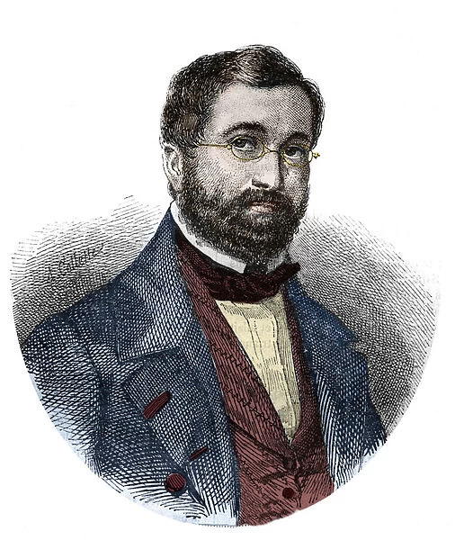 Portrait of Adolphe Adam (1803-1856), French composer