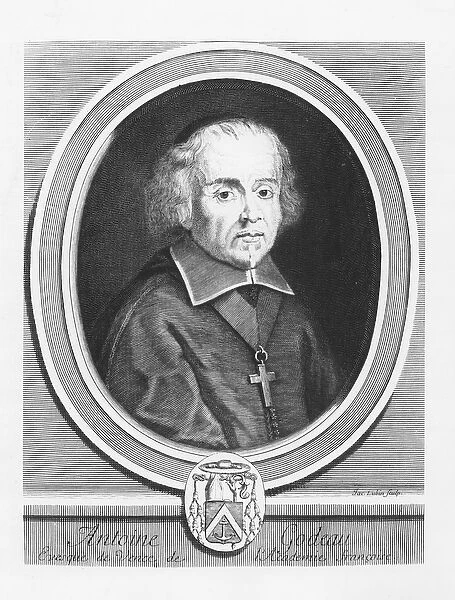 Portrait of Antoine Godeau (engraving)