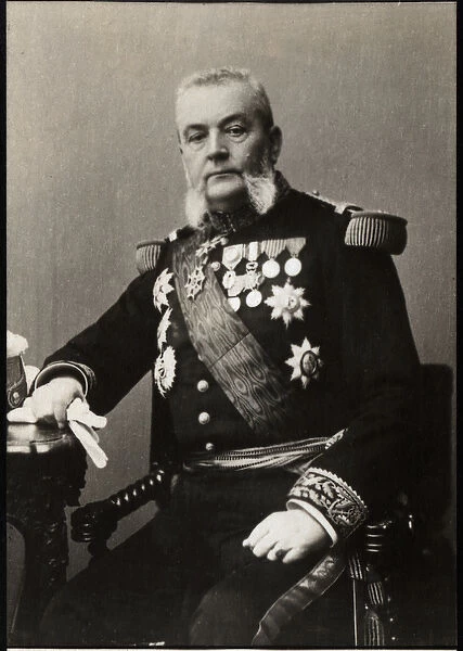 Portrait of Armand Besnard (1833-1903), French admiral