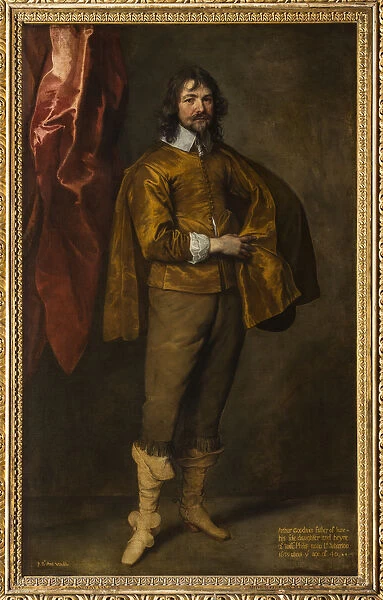 Portrait of Arthur Goodwin, 1639 (oil on canvas)