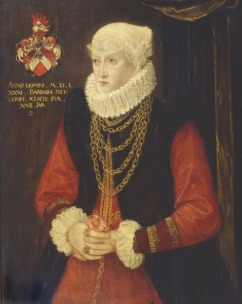 Portrait of Barbara Ridler, 1581 (oil on canvas)