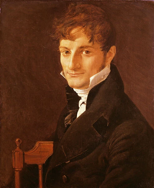 Portrait of BelvAeeze-Foulon, friend of the artist, 1805 (oil on canvas)