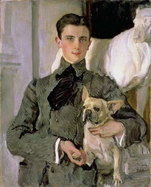 Portrait of Count Feliks Feliksovich Sumarokov-Yelstov (1887-1967) later Prince Yusupov