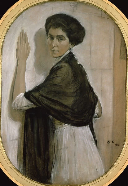 Portrait of Countess Olsuphyev, 1911 (oil on canvas)