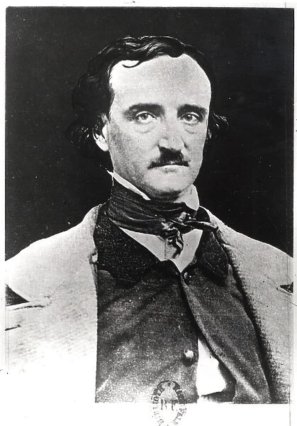 Portrait of Edgar Allan Poe (1809-49) (daguerreotype)