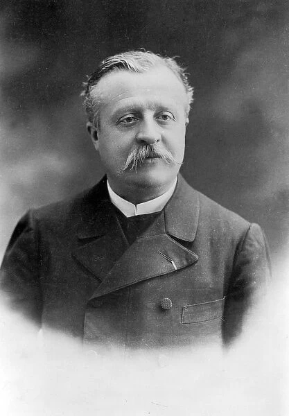 Portrait of Ernest Gaucher (b  /  w photo)