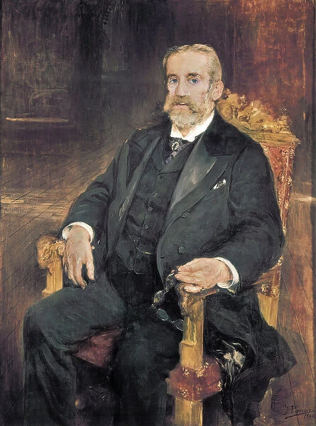 Portrait of Francisco Romero Robledo (1838-1906), Spanish politician