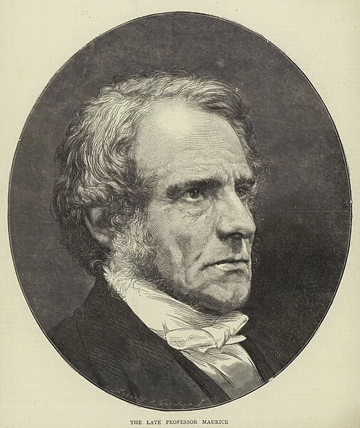 Portrait of Frederick Denison Maurice (engraving)