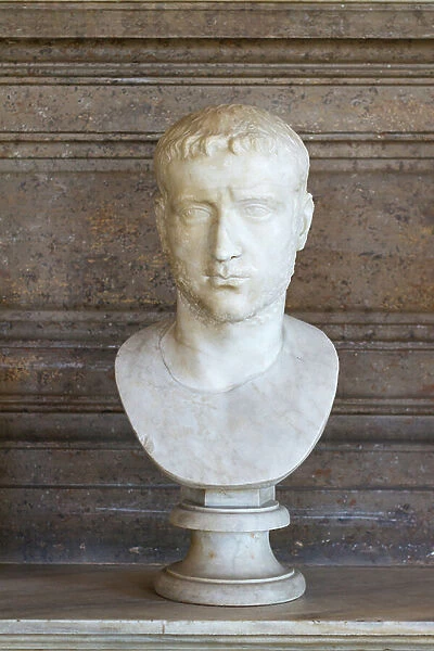 Portrait of Gallienus, 253-260 AD (marble)