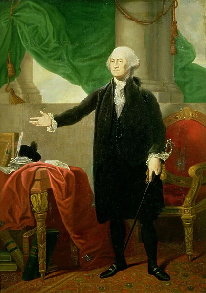 Portrait of George Washington (oil on canvas) (see also 49649, 58211, 73060)