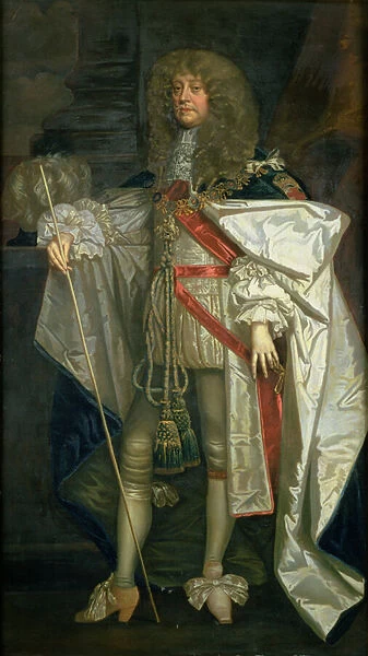 Portrait of Henry Jermyn (c. 1604-84) Earl of St. Albans Wearing Garter Robes