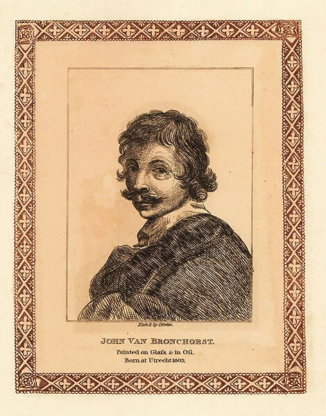 Portrait of Jan Gerritsz van Bronckhorst, 1817 (etching)