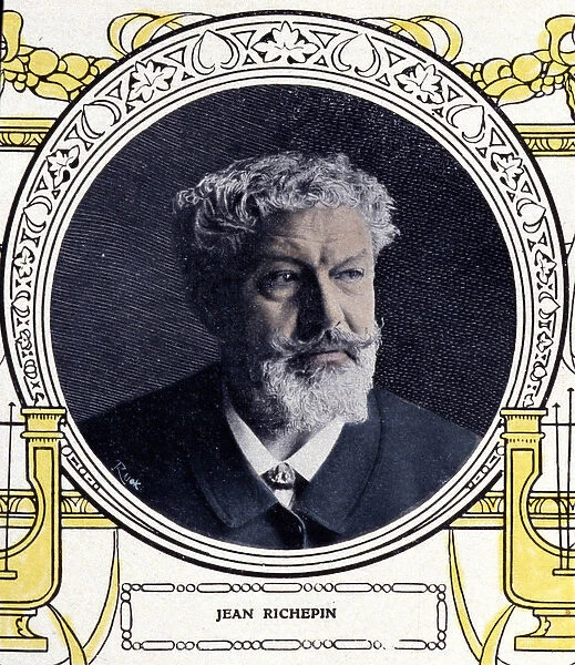 Portrait of Jean Richepin (1849-1926), French writer