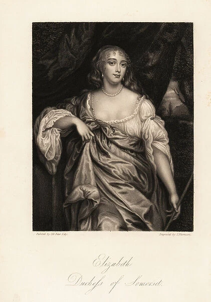 Portrait of Lady Elizabeth Seymour, Duchess of Somerset, formerly Elizabeth Percy, heiress and friend to Queen Anne, 1667-1722
