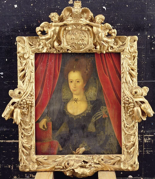 Portrait of a Lady said to be Princess Elizabeth, c. 1560 (oil on panel)