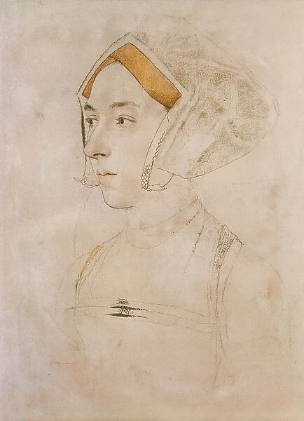 Portrait of Lady Willoughby (pastel on paper)
