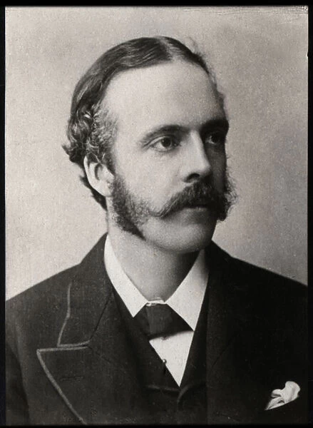 Portrait of Lord Arthur James Balfour (1848-1930), British politician and statesman