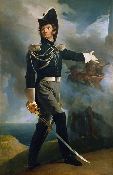 Portrait of Louis du Vergier, 1819 (oil on canvas)
