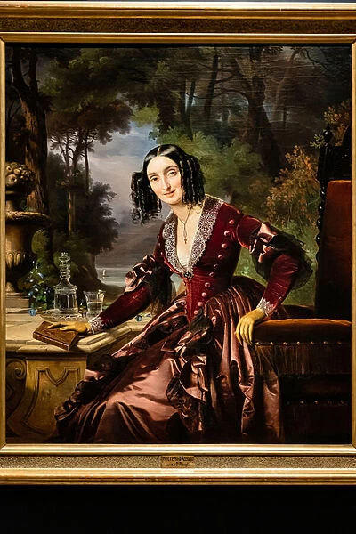 Portrait of Luisa D Azeglio Blondel Maumary, 1841 (oil on canvas)