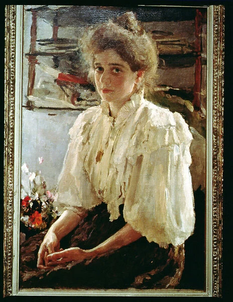 Portrait of Madame Lwoff, 1895 (oil on canvas)