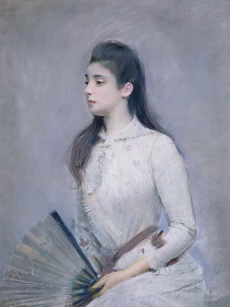 Portrait of Marie Jeanne Gouzien, 1888  /  9 (pastel on paper)