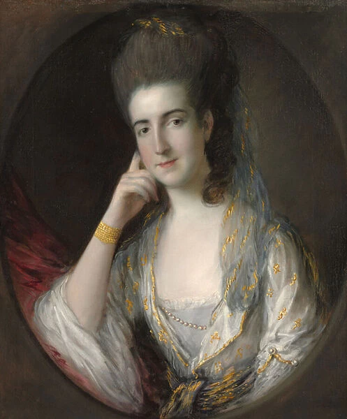 Portrait of Mary Wise, c. 1776 (oil on canvas)