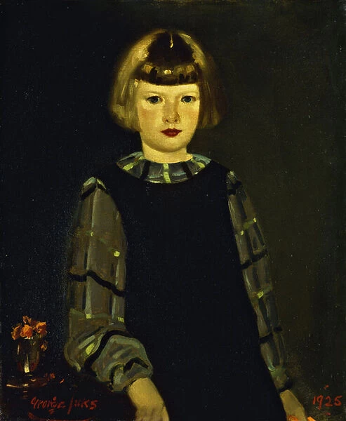 Portrait of Miss Ruth Breslin, 1925 (oil on canvas)