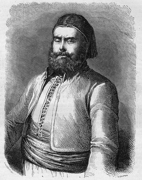 Portrait of Mohammed Said (1822-1863), Vice King (Pasha
