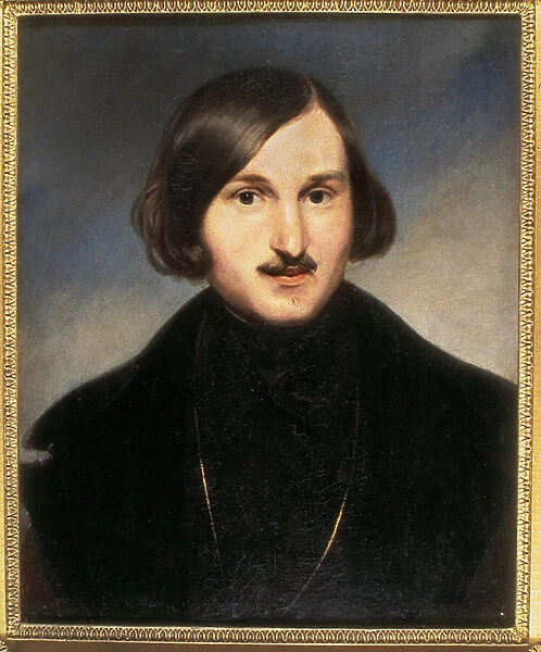 Portrait of Nikolai Gogoll (Nikolai Vasilievich Gogol, early 1840s (oil on canvas)