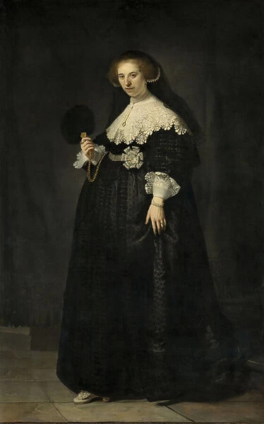 Portrait of Oopjen Coppit, 1634 (oil on canvas)