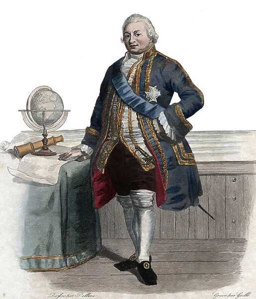 Portrait of Pierre Andre de Suffren de Saint Tropez (Saint-Trophez)