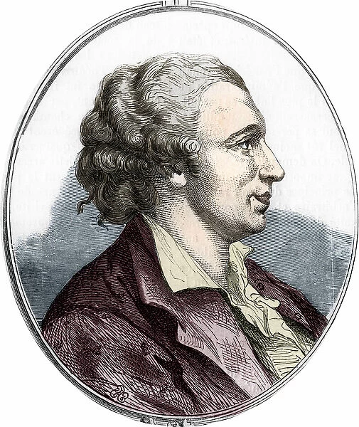 Portrait of Pierre Augustin Caron de Beaumarchais (1732 - 1799