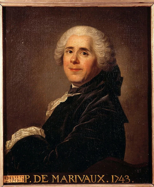 Portrait of Pierre Carlet de Chamblan de Marivaux (1688-1763