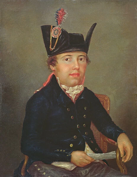 Portrait of Pierre-Francois Palloy (oil on canvas)
