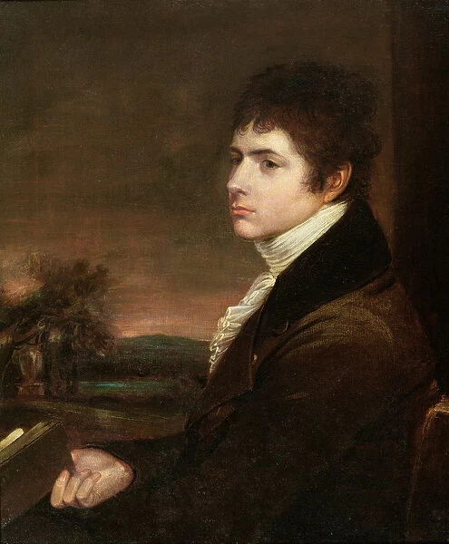 Portrait of Robert Southey (1774-1843) (oil on canvas)