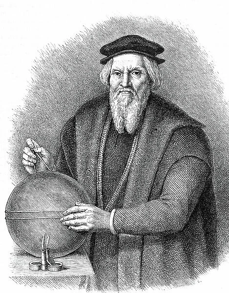 Portrait of Sebastien Cabot (1477-1557), English navigator and explorer (Sebastiano Caboto)