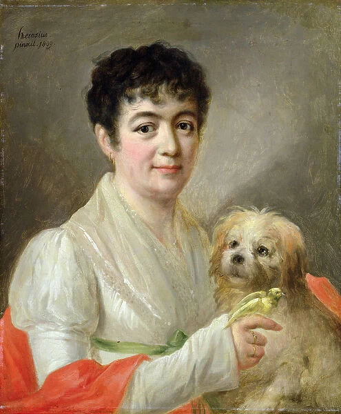 Portrait of an Unknown Woman, 1809 (oil on canvas)
