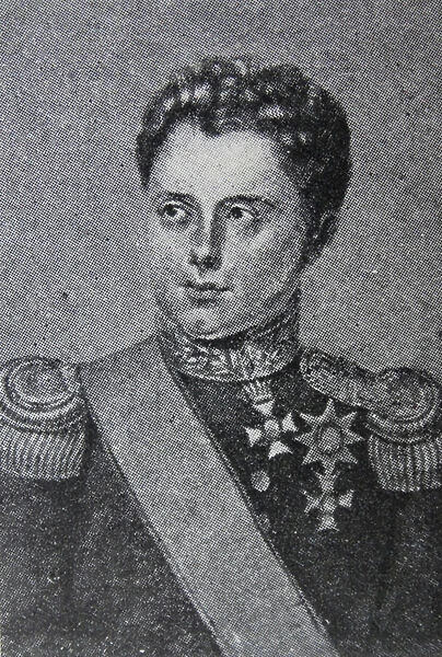 Portrait of William I of Wurttemberg, 19th century (engraving)