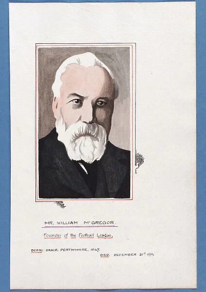 Portrait of William McGregor, c. 1911-12 (pen & w  /  c on paper)